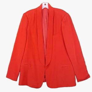 Truth and Pride Bold Scarlet Blazer